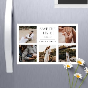 custom photo magnet wedding favor Save the date magnet photos wedding souvenir personalized magnets fridge invitation  save the date picture