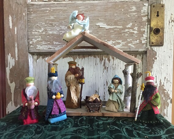 Download Christmas Diy Nativity Scene Third Wise Man Pdf Epattern Felt Nativity Scene Diy Craft For Christmas Decor Wool Felt Craft Needlepoint Sewing Needlecraft Kromasol Com