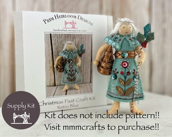 Craft Kit Ghost of Christmas Past /  for MmmCrafts Ebenezer Ornaments Series  / Craft Supply Kit