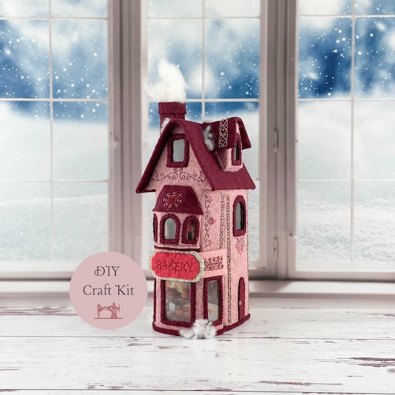 Dickens Christmas Village The Bakery Felt Craft Kit