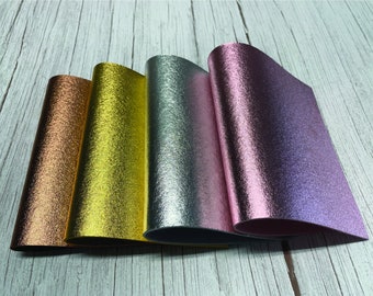 100% Wool Metallic Felt Sheets / Choose Your Own Colours Merino Wool Metals Felt / High Quality