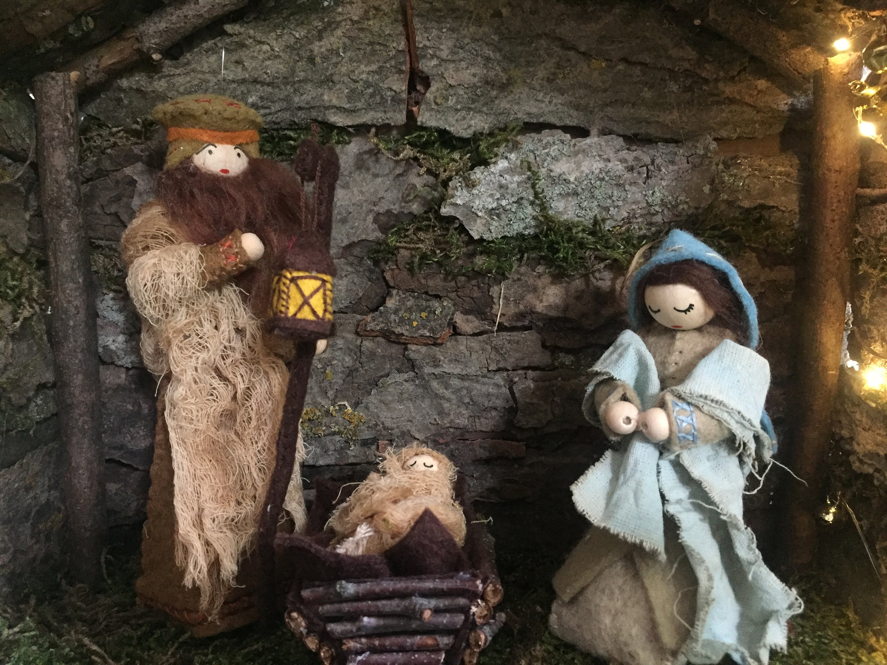 Christmas Nativity Scene Pattern / Felt Handmade Nativity Set - Etsy UK