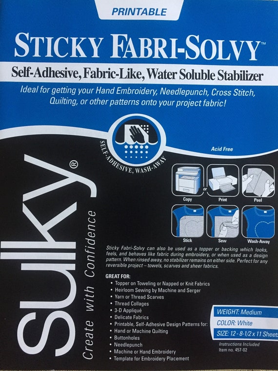 SULKY STICKY FABRI-SOLVY