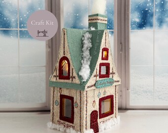 Dickens Christmas Village Curiosity Shoppe Felt Craft Kit