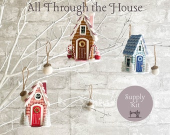 All Through the House Craft Kit / Twas the Night Ornament Series
