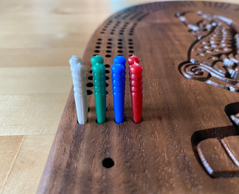 Submarine Dolphin Cribbage Board Customizable Military Themed Etsy