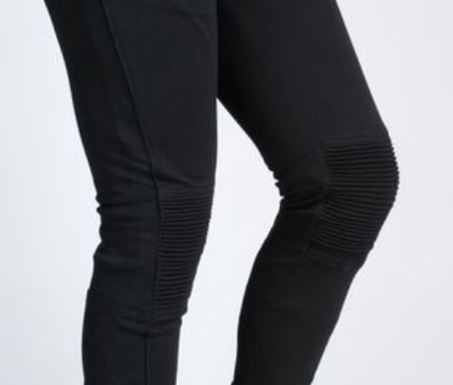 Womens Motorcycle Leggings Black Etsy