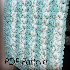 PDF PATTERN: Sweet Dreams Baby Blanket, Crochet Baby Blanket Pattern, Crochet Blanket Pattern, Baby Blanket Pattern