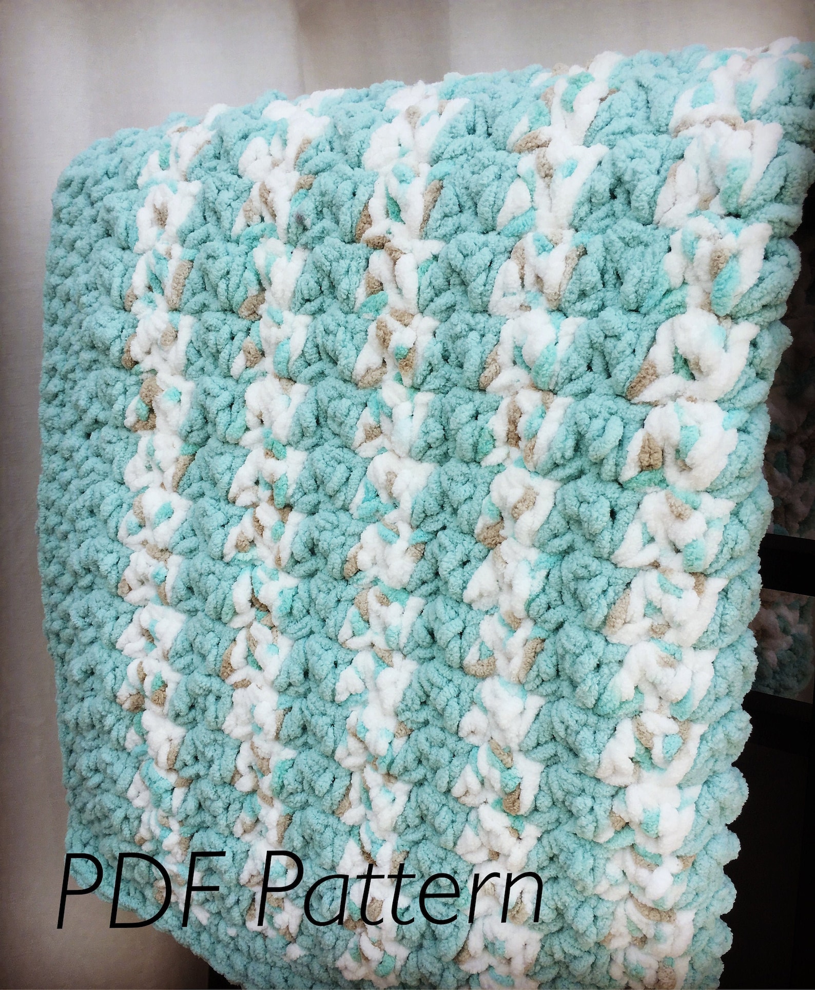 PDF PATTERN: Sweet Dreams Baby Blanket, Crochet Baby Blanket Pattern ...