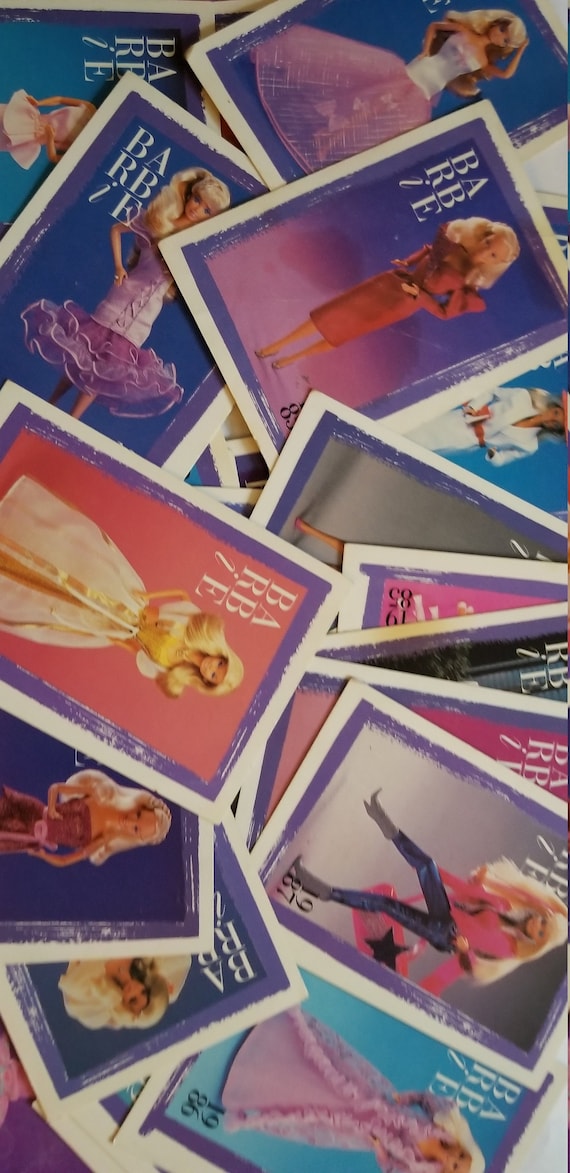 BARBIE VINTAGE FASHION Facts Cards Collection