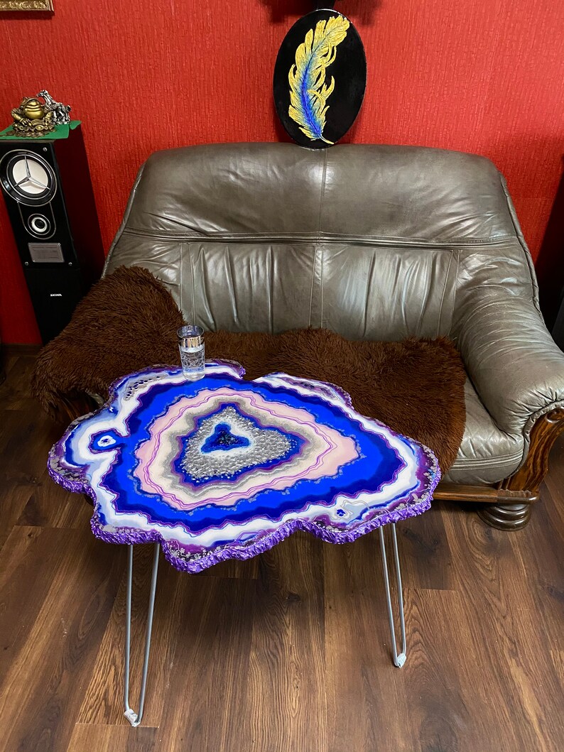The 5 Best Indigo Epoxy Resin Table Top Reviews In 2021 3
