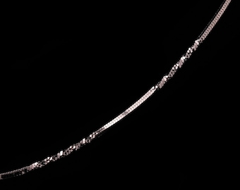 925 Sterling Silver Box Chain Solid 925 Sterling Silver Rope Diamond Cut 16"-18"-20"-22"