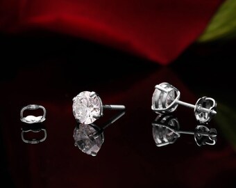 Orecchino A Borchie Da Uomo Diamante Diamante Da Uomo - Foto 6