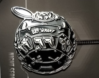 Wrecking Ball Hammond Enamel Pin – Overwatch Tank Collectible Lapel Pin