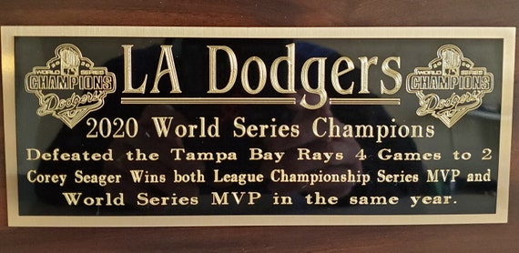 1981 Dodgers World Series Champions Collector Plaque