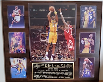 Kobe Bryant Los Angeles Lakers Plaque