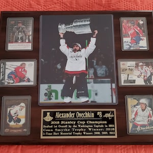 Alex Ovechkin Washington Capitals Plaque