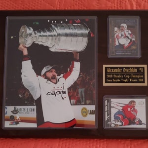 Alexander Ovechkin Washington Capitals Stanley Cup Champions Plaque