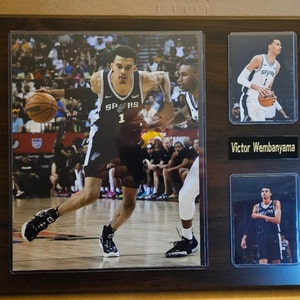 Victor Wembanyama San Antonio Spurs NBA Plaque