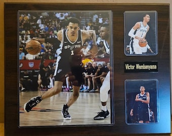 Victor Wembanyama San Antonio Spurs NBA Plaque