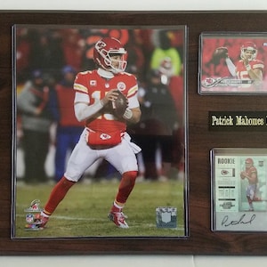 Patrick Mahomes Kansas City Chiefs Plaque