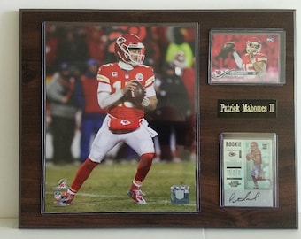 Patrick Mahomes Kansas City Chiefs Plaque