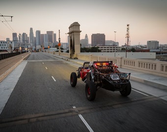 Baja Bug Downtown Los Angeles POSTER Roller - 24in x 36in