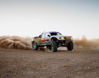 Darren Parsons' Ford Ranger Race Truck 1447 Print 24 inches by 36 inches (2ft by 3ft)