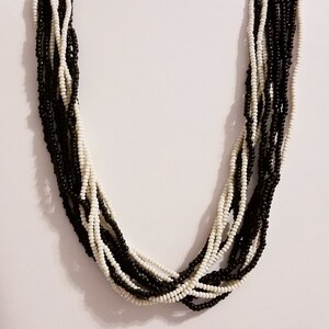 Beaded Necklace Choker