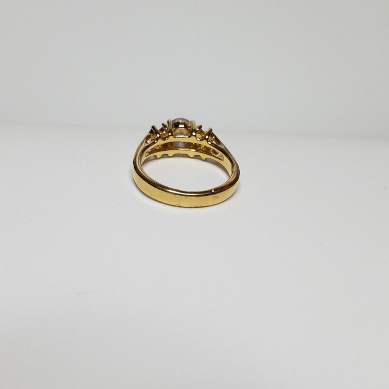 Cubic Zirconia US Size 9 1/2 Ring image 3