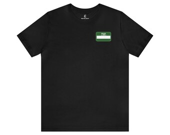 420 ティー - グリーンネームタグ