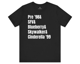 OG Strains | Fire Ghost Larry SFV Tahoe Louie XIII & Skywalker T-Shirt