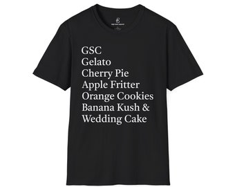 大麻品種Tシャツ - デザート品種 Vol. 1