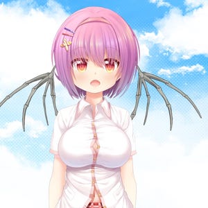 LIVE2D Vtuber Asset: Skeleton Wings