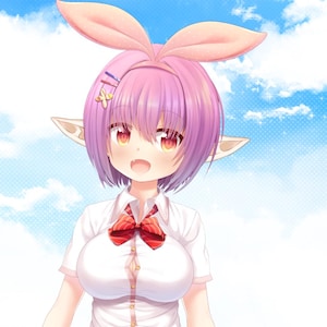 Vtuber-item: puntige elfenoren (meerdere kleuren)
