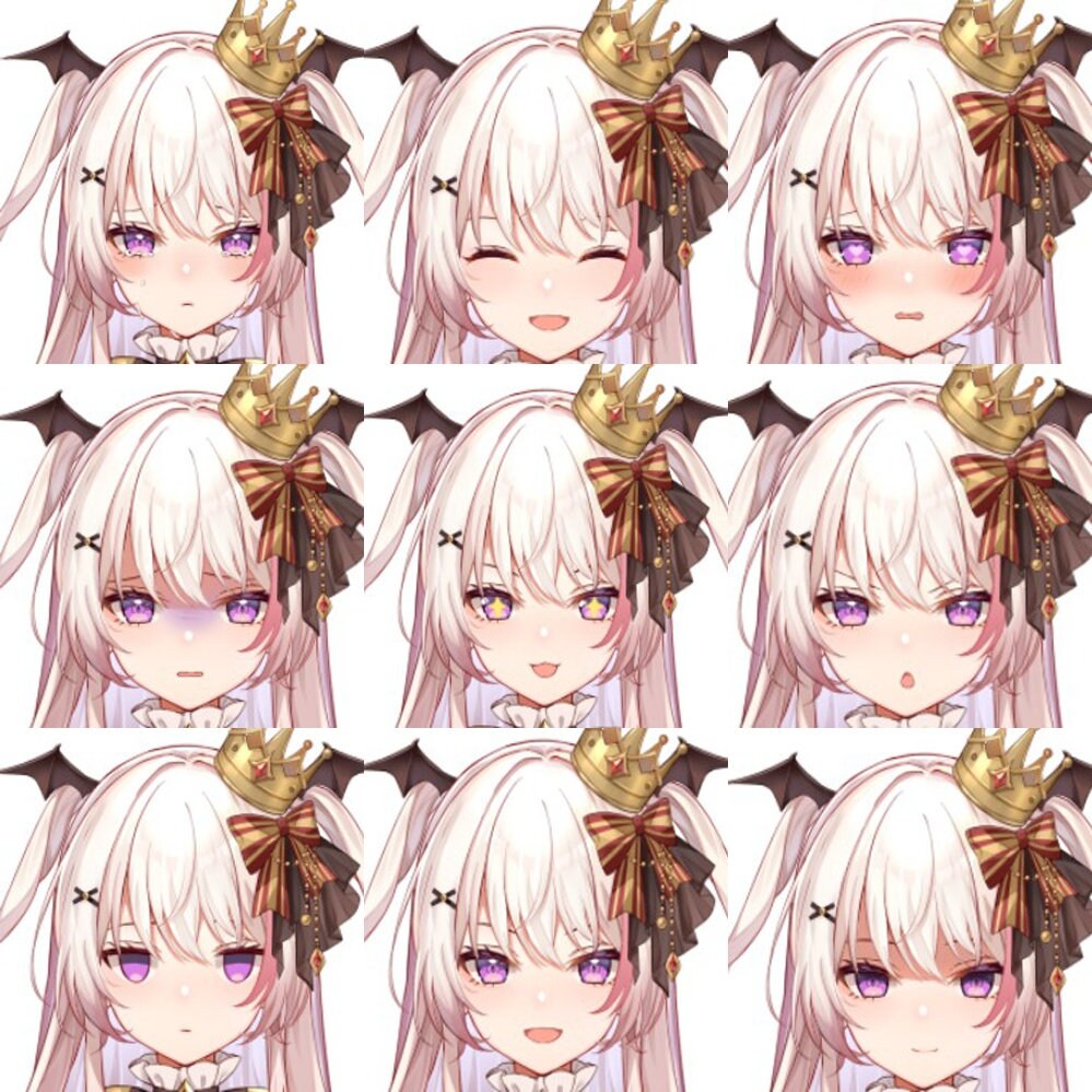 Vtuber Model Princess Girl Etsy