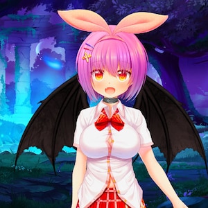 Vtuber Asset: Demon/Dragon/Bat Wings