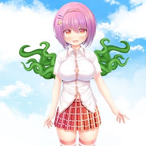 RIGGED Vtuber Asset: Monster Tentacles