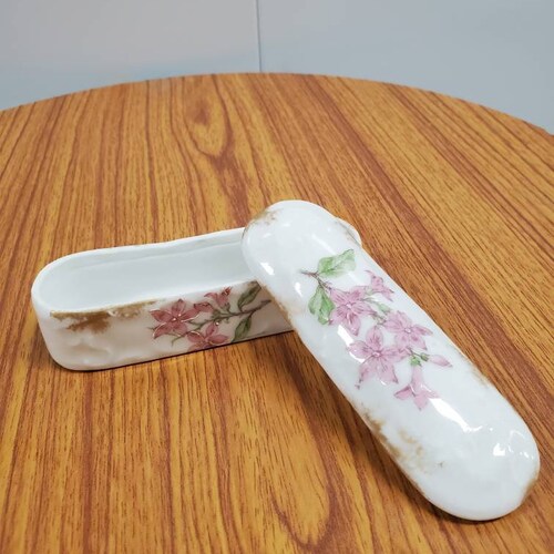 Vintage Brass Lipstick Holder Etsy