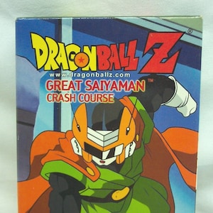 Dragonball Z GREAT SAIYAMAN Crash Course VHS Video 2001 Cartoon Anime Goku