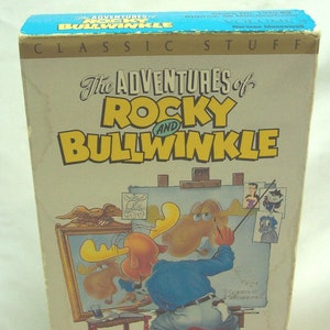 Vintage The Adventures Of ROCKY & BULLWINKLE Norman Moosewell Volume 8 VHS Video Movie Cartoon 1990&#39;s