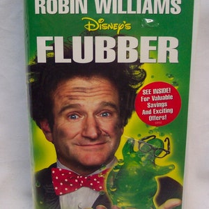 Vintage Walt Disney&#39;s FLUBBER VHS Video Movie New in Shrink-Wrap Y2K