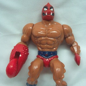 Vintage 1981 He-man CLAWFUL Action Figure Toy Mattel Masters of the Universe 1980&#39;s MOTU Lobster