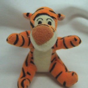 Vintage Walt Disney Winnie The Pooh Bendable TIGGER 4&quot; Mini Stuffed Animal Toy 1990&#39;s Mcdonalds