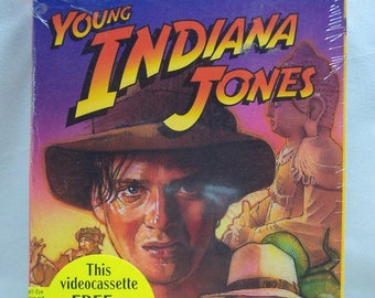 Vintage Indiana Jones and the Last Crusade VHS VIDEO 1989 NEW Movie 1990's