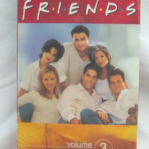 Vintage 2001 The BEST OF FRIENDS Volume 3 Vhs Video Tv Show New In Shrinkwrap