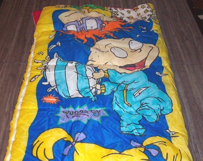 Vintage 1997 Nickelodeon RUGRATS Children's Sleeping Bag 30 X 57 ...
