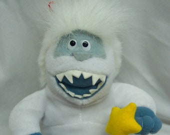 RUDOLPH The Red Nosed Reindeer The Island Of The Misfit Toys BUMBLE ABOMINABLE Snowman 5" Plush Stuffed Animal Toy  Cvs Stuffins 1998