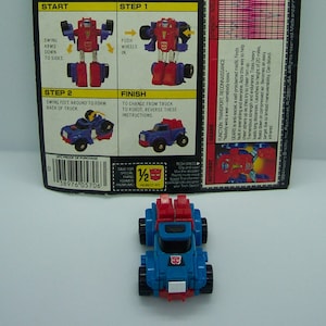 Vintage 1984 TRANSFORMERS GEARS Minibot Autobot Action Figure  G1