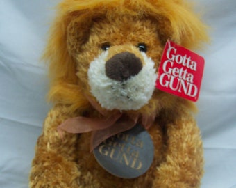 GUND Lion Plush Pounce Delion 5039 Stuffed Animal Toy for sale online 